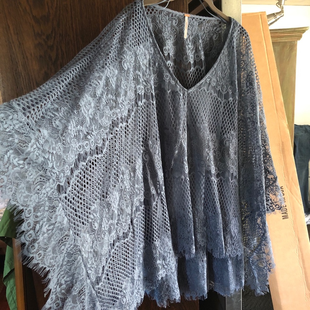 Free People Blue Dress